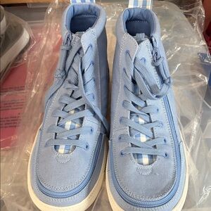 Billy Light Blue High-Top Sneakers